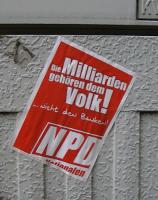 NPD-Aufkleber (27.08.'10 / Bizetstr./Mahlerstr.)