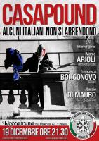 CasaPound Italia - Plakat