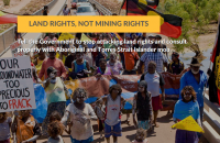 Land rights, not mining rights
