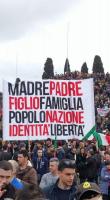 CasaPound am 30.01.2016 auf dem "family-day" in Rom