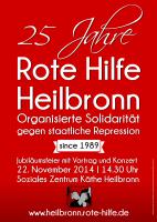 25 Jahre Rote Hilfe Orstgruppe Heilbronn