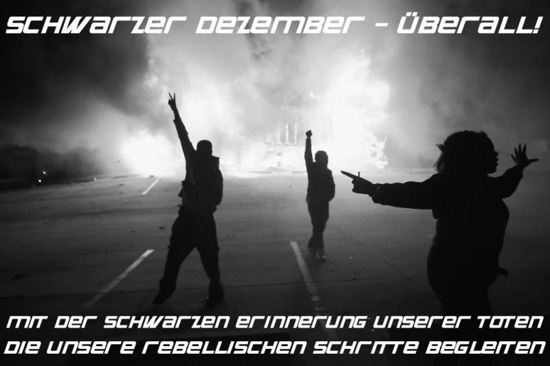 Schwarzer Dezember - überall!