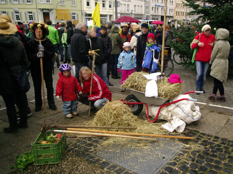 Bäuerlicher Widerstand von klein bis groß