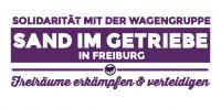 Solidarität mit der Wagengruppe „Sand im Getriebe“ Freiburg