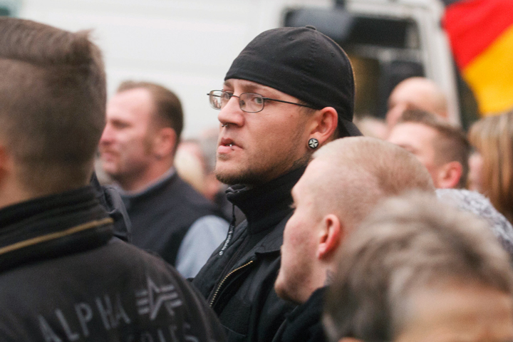 Neonazi und Gremium MC Rocker David Eichner als "besorgter Anwohner"