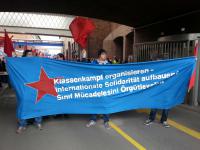 Antikapitalistische Beteiligung bei Alstom-Protestaktionen - 1