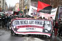 Demo für Mumia-Abu-Jamal!