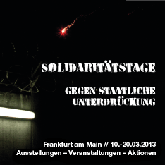 Solidaritätstage gegen staatliche Unterdrückung