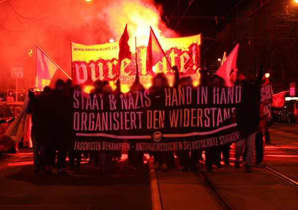 300 Menschen auf Vorabenddemo 2013