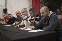 Logan Djian (GUD-Paris), Arnaud de Robert (MAS), Gianluca Ianonne (CasaPound Italia), Konstantinos Boviatsos (Golden Dawn), Zenit-Vertreter, Andreas Giallourides (ELAM)