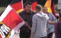 Dehoust in Marburg bei der NPD-Deutschlandtour 2012