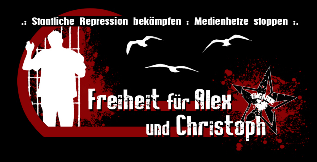Freiheit für Alex und Christoph