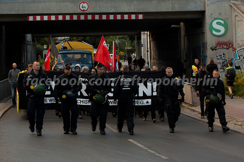 Antifa-Demo...