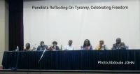 Panelists Reflecting On Tyranny, Celebrating Freedom