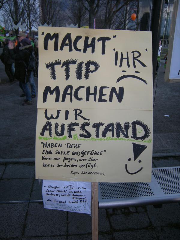 "Wir haben es satt" - Demo in Berlin 2015 14