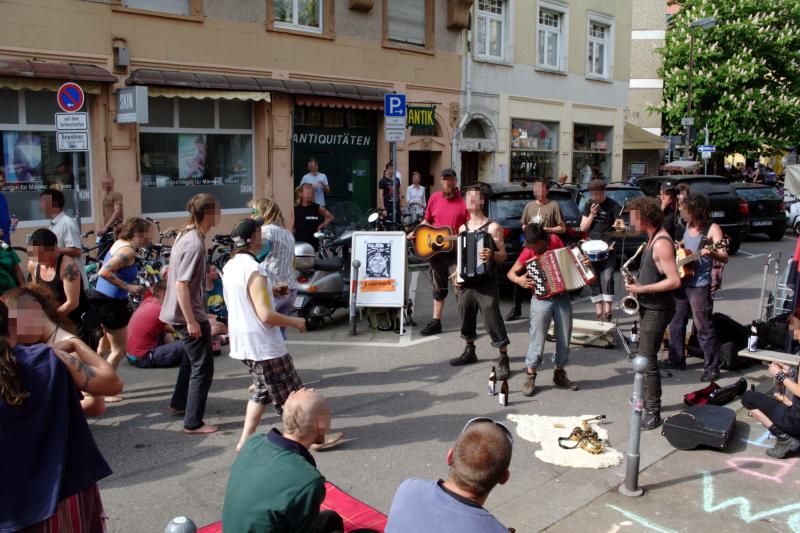 Öffentliche Nutzung des öffentlichen Raums