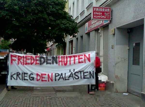 Frieden den Hütten - Krieg den Palästen