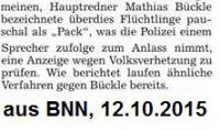 BNN, 12.10.2015