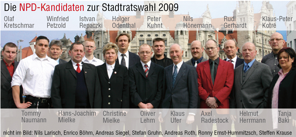 NPD-Kandidaten 2009