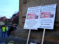 Rechte Volksfront in Erfurt