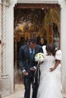 Emmanuel Chidi Namdi und seine Frau Chimiary bei ihrer Hochzeit in Fermo