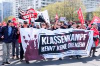 Klassenkämpferischer Block auf DGB-Demo [1]