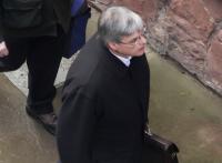 Klaus-Dieter Motzke auf dem Weg ins Heidelberger Normannenhaus