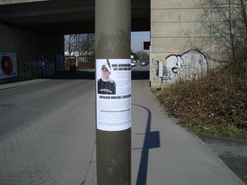 Michael Brück an Schule geoutet - 1. Plakat