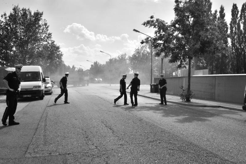 Cops am Gaswerk Wien