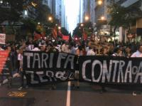 Rio de Janeiro: Demonstration gegen geplante Fahrpreiserhöhung - 2