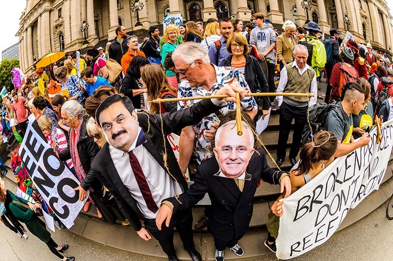 Adani's puppet Turnbull