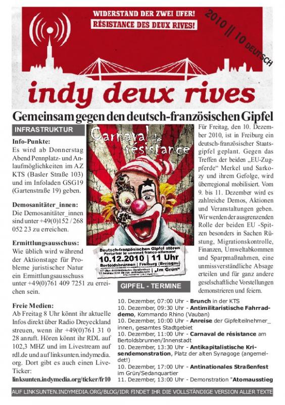Seite 1 indy deux rives 2010//10 - deutsch 