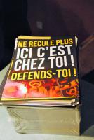 "Les Identitaires" - Patrouille in der Metro. - Propaganda