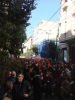 Große Demo, kurz vor Syntagma