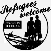 Refugees welcome - No one is illegal