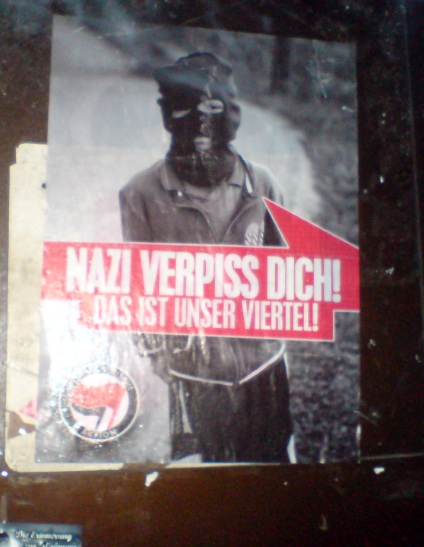 Aufkleber: Nazi verpiss dich - 7