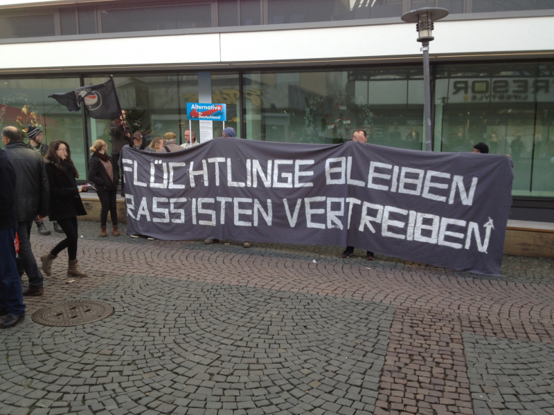 AfD Stand Nürtingen