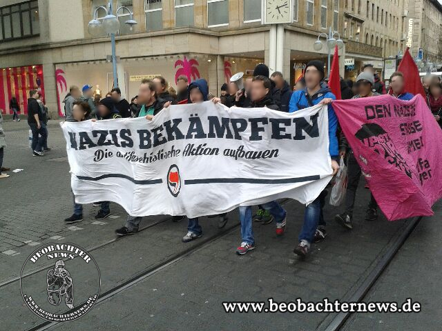 Demo über die Planken