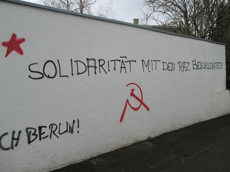 Solidarität mit den RAZ Beschuldigten