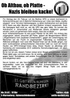 Naziaufmarsch in Hohenschönhausen verhindern! Flyer (vorab)