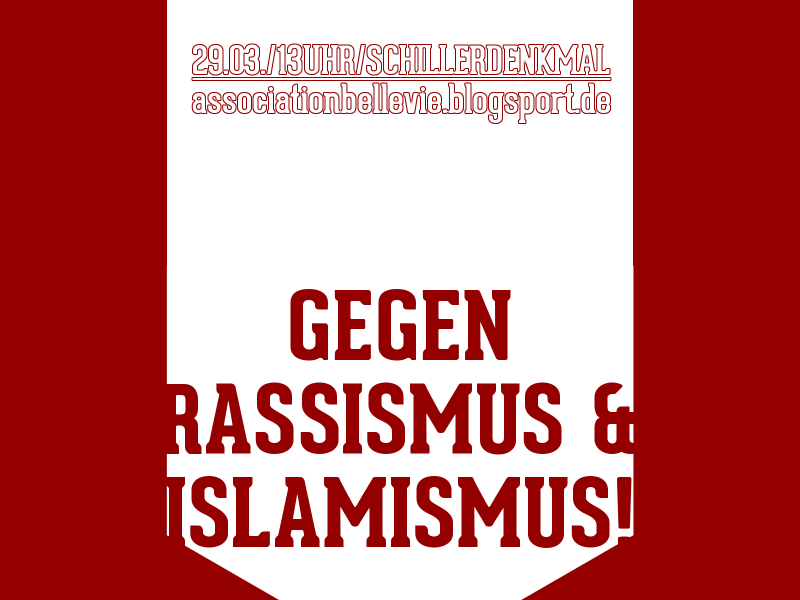 gegen rassismus und islamismus