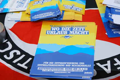 antifaschistischer Infostand