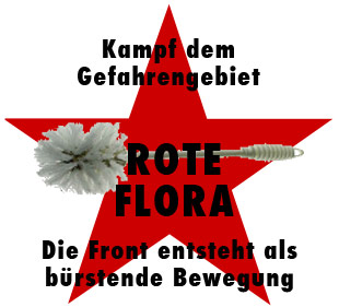 Kampf dem Gefahrengebiet Rote Flora