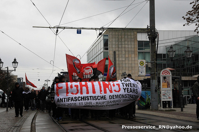 Antifa-Demo in BRB