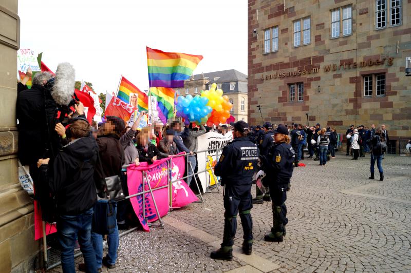 4. blockade schlossplatz-schillerplatz