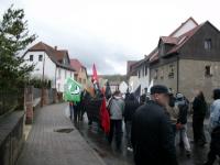 Demo von hinten