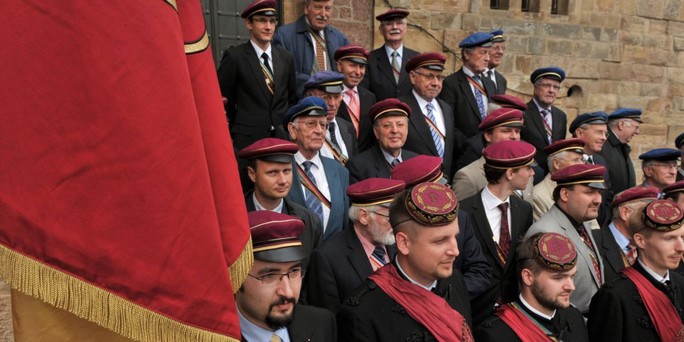 2011 traf sich die Deutsche Burschenschaft in Eisenach noch zum Festakt auf der Wartburg.