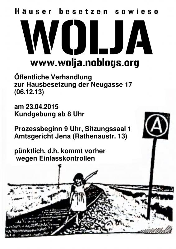 Flyer Wolja 23.4.15