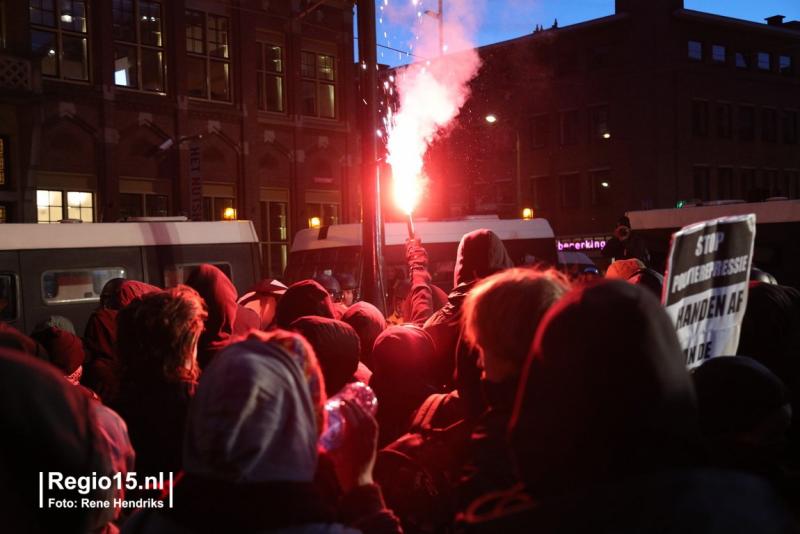 Mass arrests at the Fight Repression Demonstration