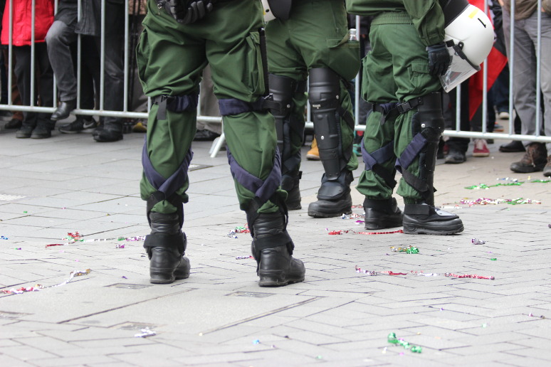 Protest gegen rechte Parolen 5